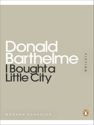 cover image of I Bought a Little City